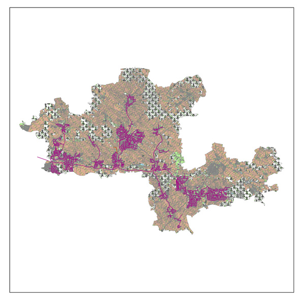 Digitale Karte Kataster